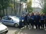 Patrolowanie ulic Tarnowa przez uczniów klasy brd