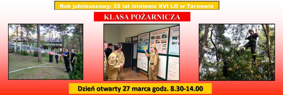 klasa pozarnicza dzien otwarty 27 marca