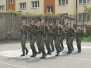 Klasa wojskowa - ćwiczenia musztry paradnej